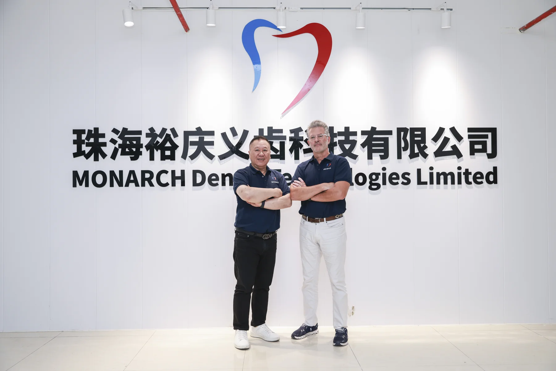 Sonny Chiang, left, and Jason Jones, right