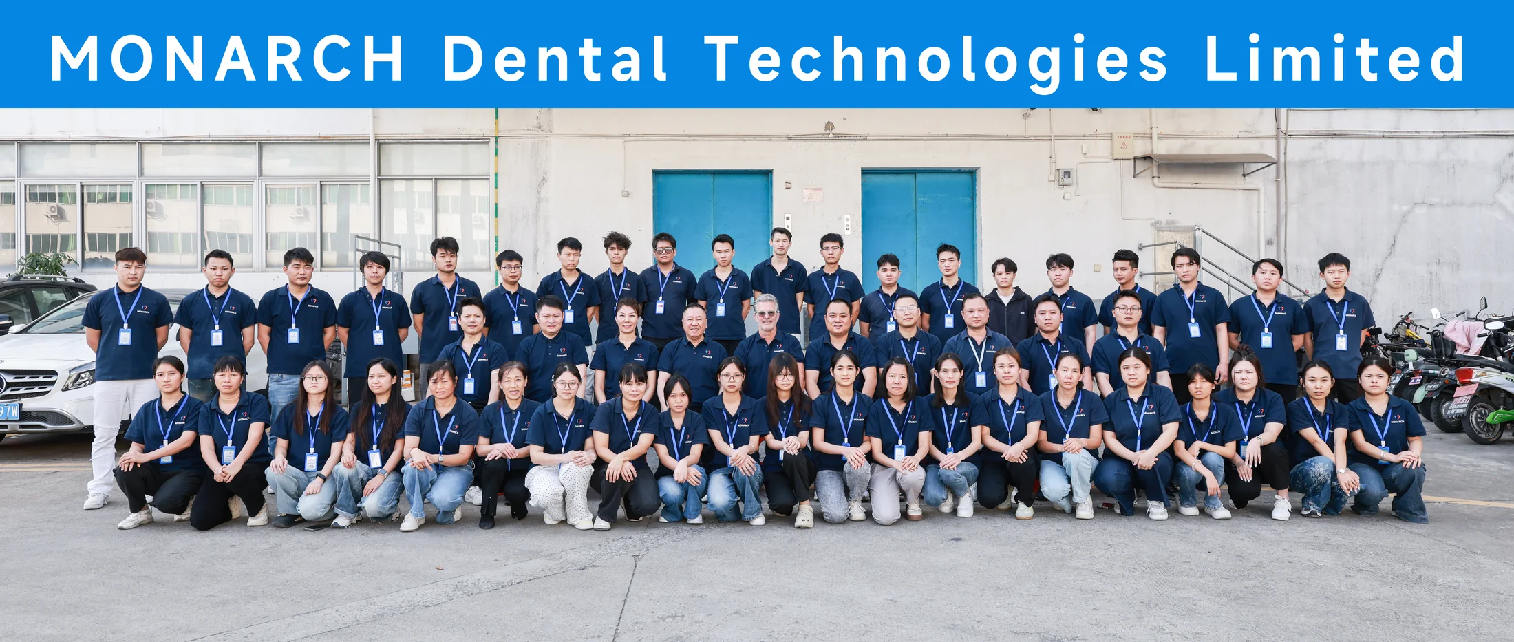 The Monarch Dental Technologies team in Zhuhai